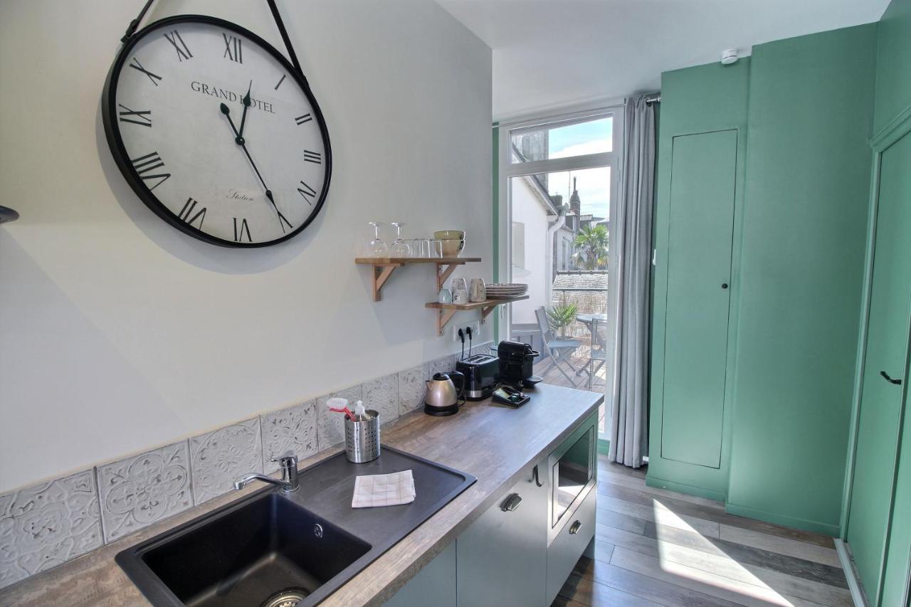 Appartement Centre-Ville Avec Terrasse Rustique ヴァンヌ エクステリア 写真