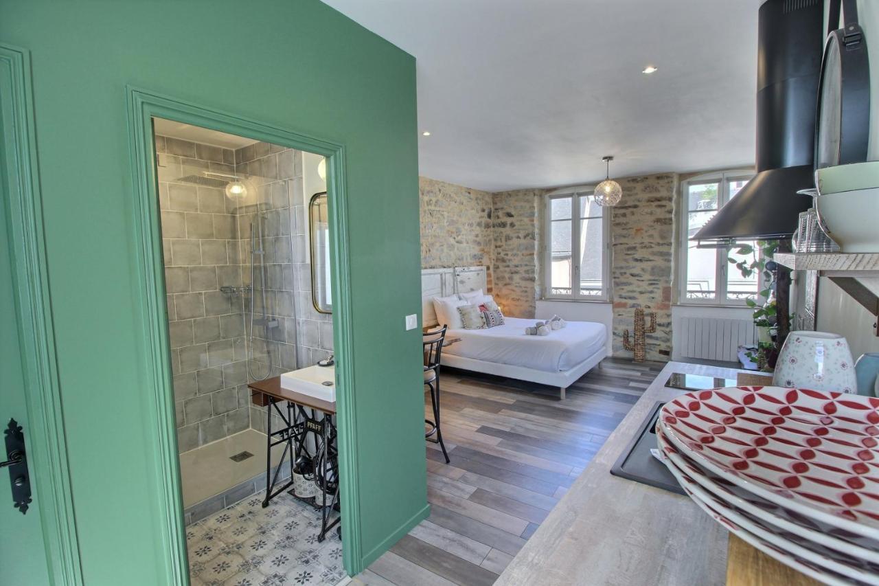 Appartement Centre-Ville Avec Terrasse Rustique ヴァンヌ エクステリア 写真